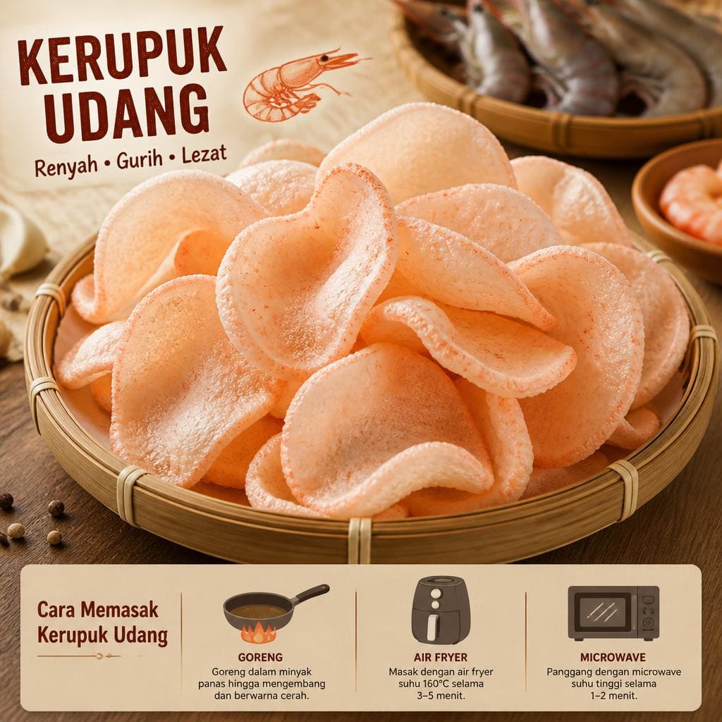 Kerupuk Udang dari kategori kerupuk Gopek House